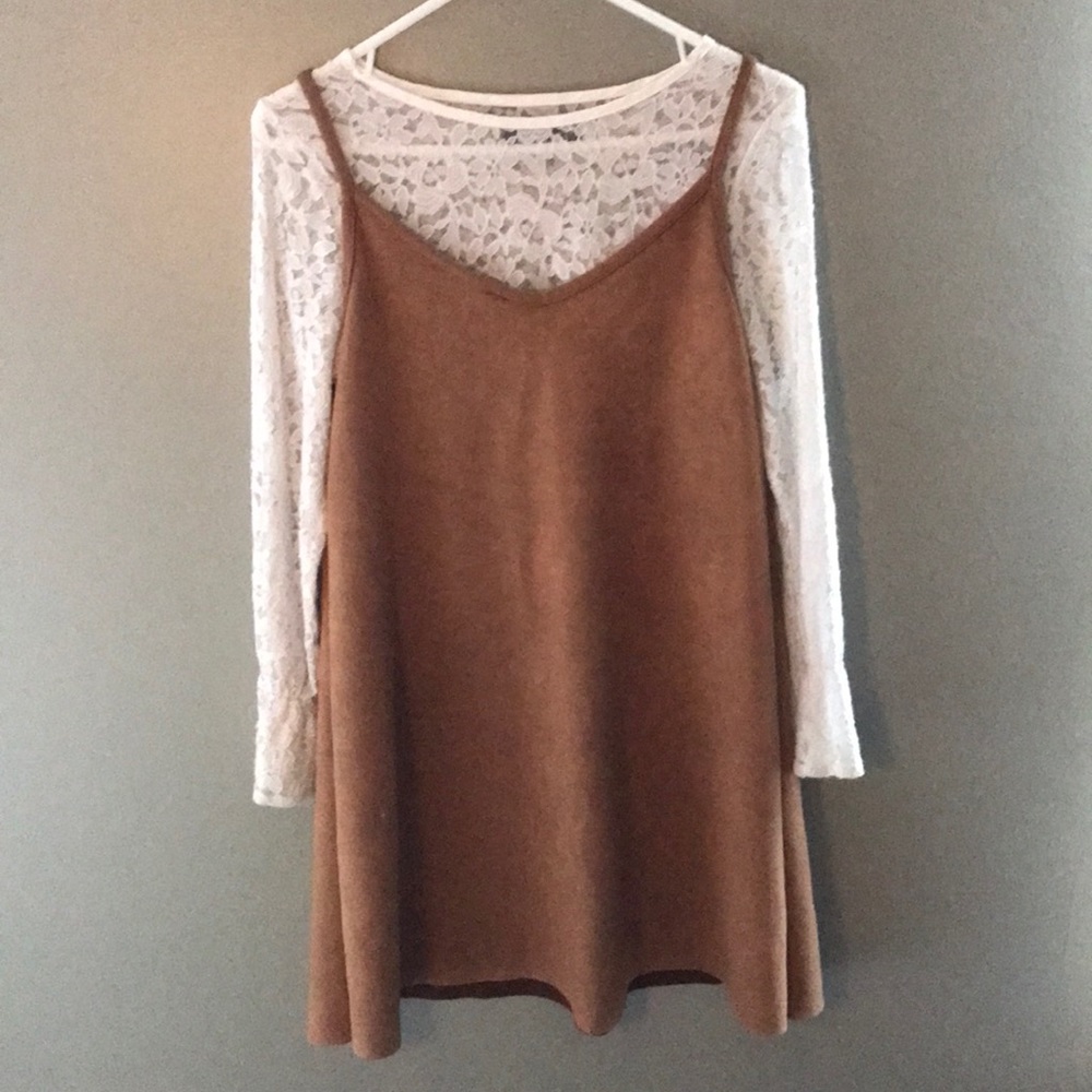 Dress with undershirt